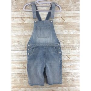 Gap Cut Off Overall Shorts Womens XS